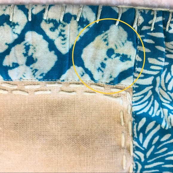 Floral Screen Print Pillow Covers Set Batik Canvas Home Décor Nature Pillowcases - Picture 6 of 16